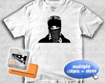 Camiseta del álbum Rebel de EsDeeKid, merchandising de Tee/Y2K Nettspend, Xaviersobased, Fakemink, Osamason, Bladee, Ecco2k Drain Gang, Smokedope2016, Che 2Hollis