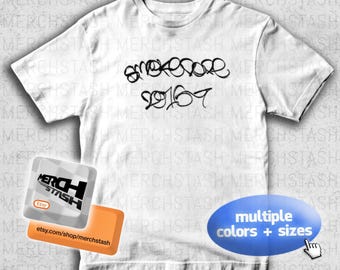 Camiseta con el logotipo de Smokedope2016, merchandising de camisetas/Y2K Joeyy Shed Theory Shadow Wizard Money Gang Edward Skeletrix Drain Gang Ecco2k Xaviersobased