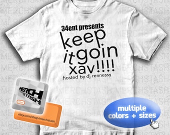 Xaviersobased Keep It Goin Xav Album 1c34 One Chance T-Shirt Tee Merch | Nettspend Osamason Che 2Hollis Bladee Jaydes Fakemink Joeyy