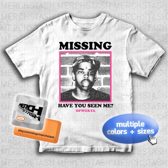 Earl Sweatshirt Missing Have You Seen Me? T-shirt Tee Merch | Odd