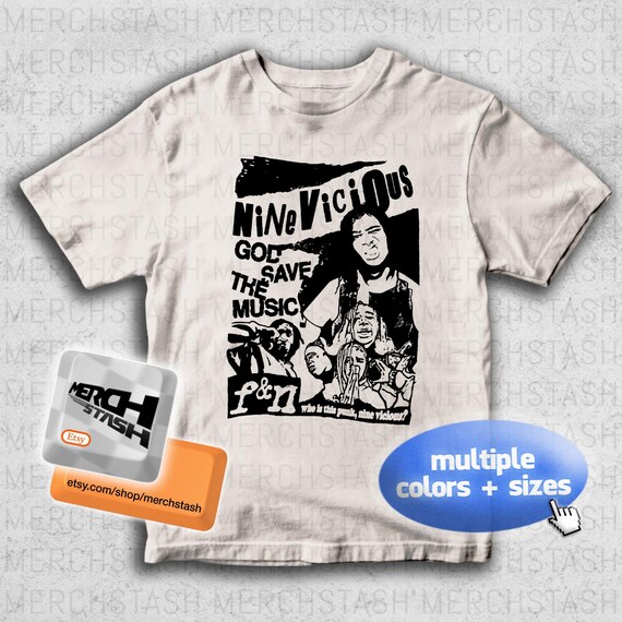 Nine Vicious FN for Nothing T-shirt Tee Merch | Nettspend Osamason 