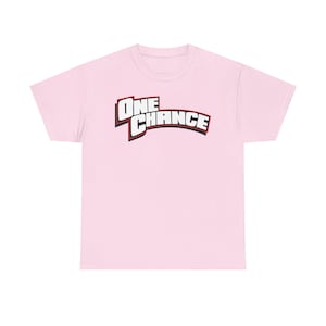 Xaviersobased 1c34 One Chance Logo T-Shirt Tee | Nettspend Osamason Che 2Hollis Jaydes Drain Gang Ecco2k Bladee Jaydes Fakemink Joeyy Light Pink