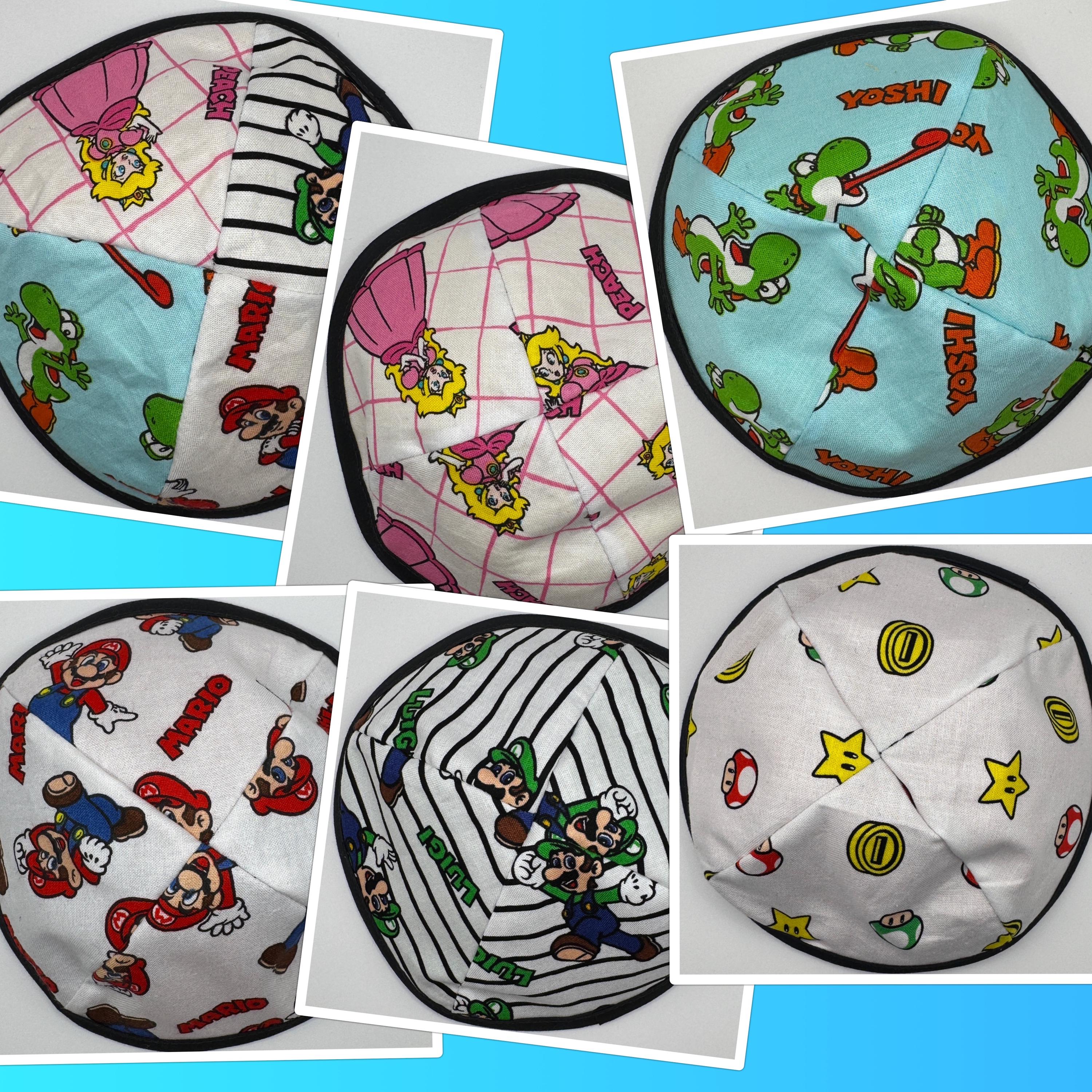 Mario, Princess Peach, Yoshi, Luigi Kippah / Yarmulke - Etsy