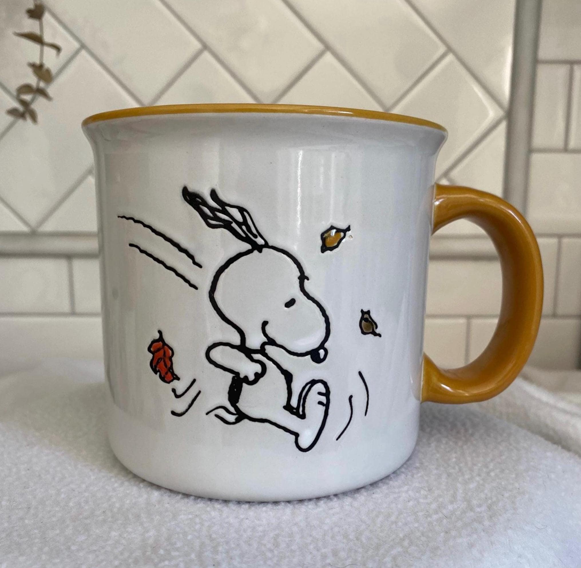 Peanuts snoopy mug - Etsy 日本