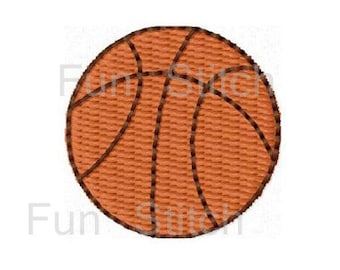 Basketball machine embroidery design digital pattern instant download