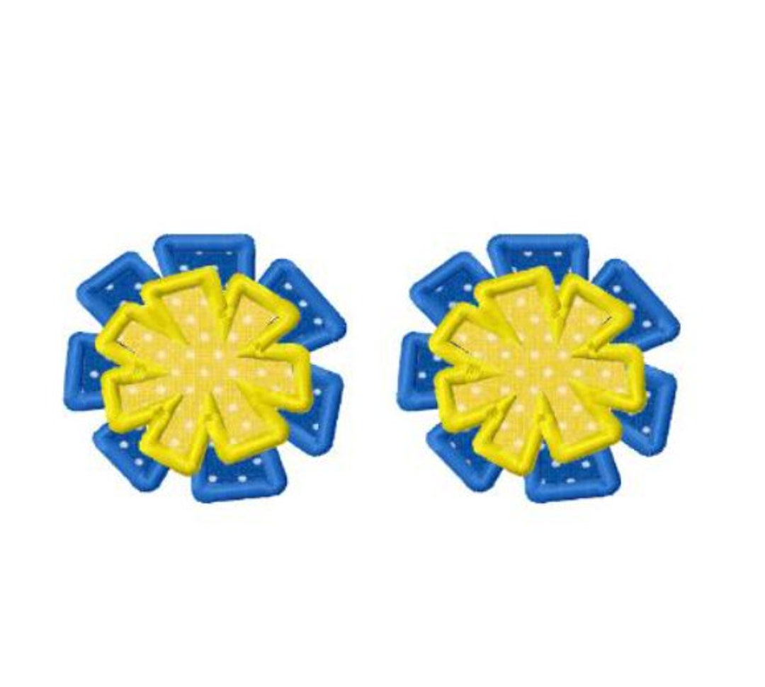 Cheerleader Pom Poms Applique Machine Embroidery Design Digital Pattern Etsy