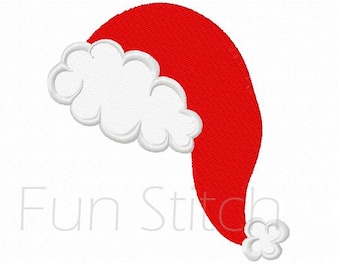 Santa hat embroidery  etsy Santa hat embroidery  etsy