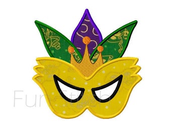 mardi gras applique designs