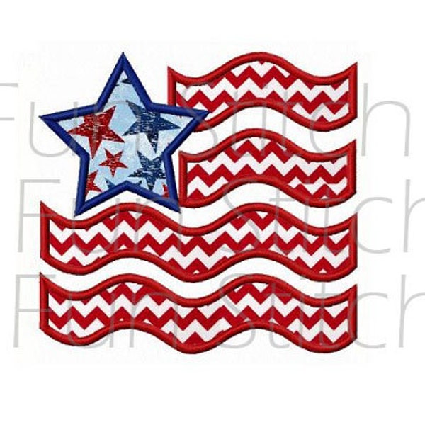 Flag Applique Etsy