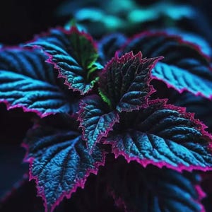 Coleus Seeds – Rare Blue, Black, and Green Foliage 20pcs – Unique Garden Accent