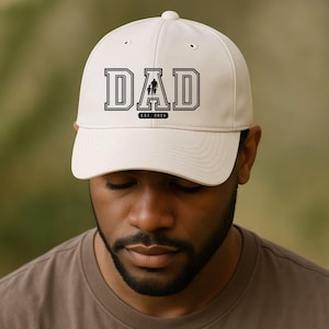 Custom Dad Hat - Stylish Cap for Dads, Adjustable Hat for Father&#39;s Day, Casual Summer Accessory, Gift for New Dads, Father&#39;s Day Hat