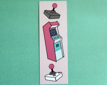 Pink Arcade Bookmark
