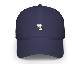 Snoopy Love Baseball Cap - Etsy