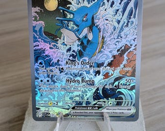 キングドラ EX プロモ | ポケモンカード用拡張アートディスプレイ