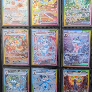 Eevee and all evolution EX prismatic evolutions holographic - Proxy - English