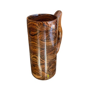 Handgefertigter Bocote Holzbecher 16 Unzen Bierkrug, Holz Bierkrug, Bierkrug, Trinkgefäß OOAK