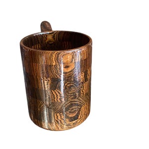 Handgefertigter Bocote Holzbecher 32 Unzen Bierkrug, Holz Bierkrug, Bierkrug, Trinkgefäß OOAK