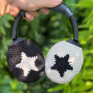 skullcandy crusher crochet headphone cover,bose headphone cover,sony xm5 accessories,sony xm4 cover,sony xm6,Music Lovers,Handmade Gifts