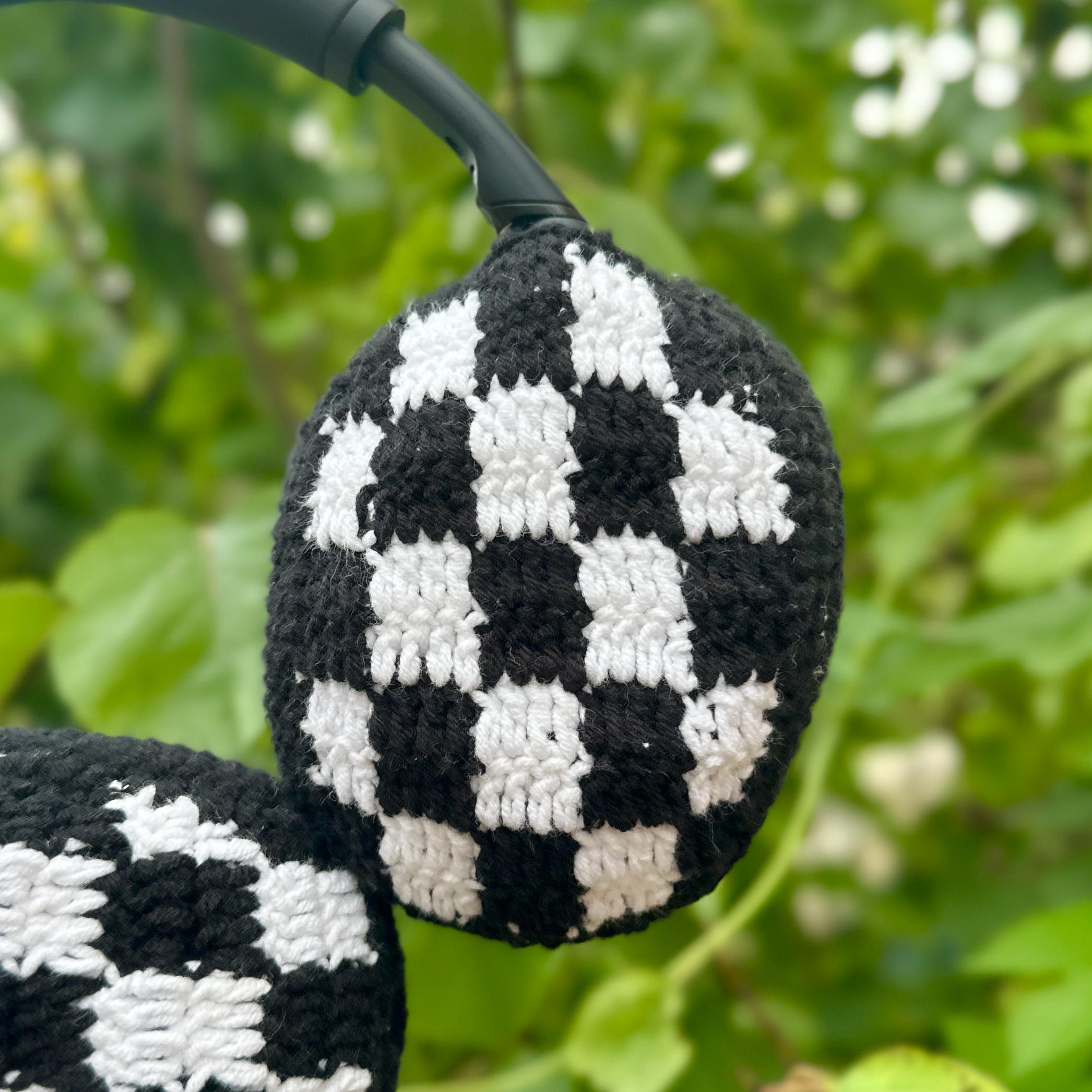 かぎ針編みのハンドメイド AirPod Max カバー、Bose ヘッドフォン