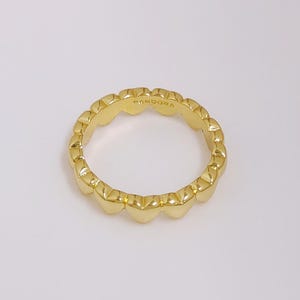 pandora women&#39;s jewelry ring series of hearts gold