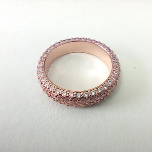 pandora timeless pavé double-row ring