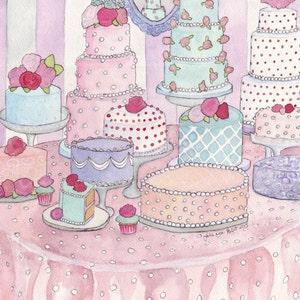 Gateaux Aquarelle Peinture Art Dessert Tableau N 2 Print Etsy Gateaux Aquarelle Peinture Art Dessert Tableau N 2 Print Etsy