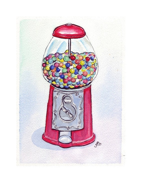 Full Size Gumball Machine with Stand Genuine Austrian Crystals Used