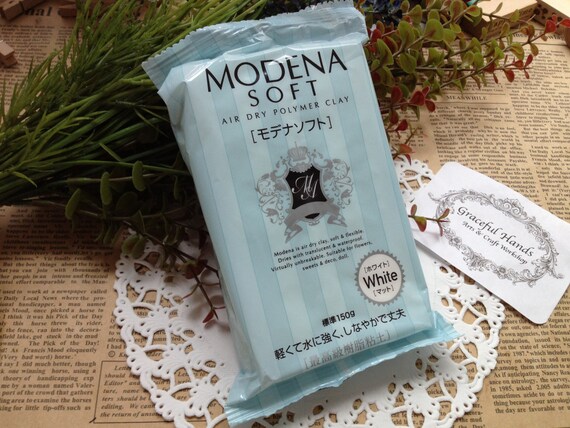 modena soft air dry polymer clay 150g padico brand made etsy
