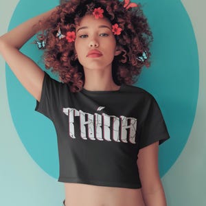 Women&#39;s &quot;Taína Spirit&quot; Soft Cotton Cropped Tee