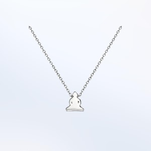 Buddha Necklace | Sterling Silver