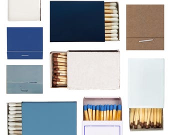 Match Box Print (Blue)
