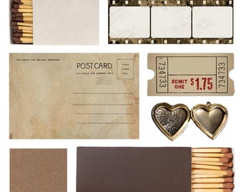 Boyfriend/Girlfriend Match Box Poster Template (Brown)