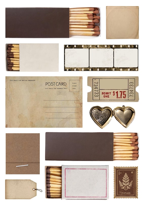 Boyfriend/girlfriend Match Box Poster Template (brown) - Etsy