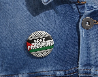 Botones personalizados de Palestina, apoyo a Palestina, botones políticos, pines de defensa, broches por la justicia social