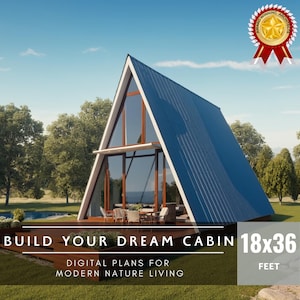 18x36 ft Modern Duplex Cabin Plan | Tiny House Architectural Design | Minima Vetta
