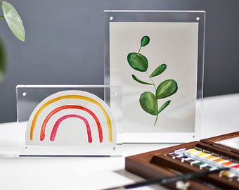 Magnetischer Bilderrahmen aus Acrylglas in verschiedenen Größen