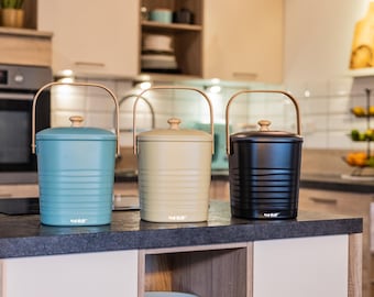 Nachhaltiger Biomülleimer, geruchsdicht, verschiedene Farben und Größen