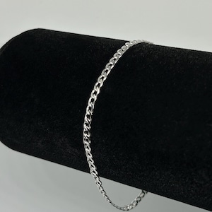 Stainless Steel Curb Chain Bracelet | Handmade | Punk | Stainless steel