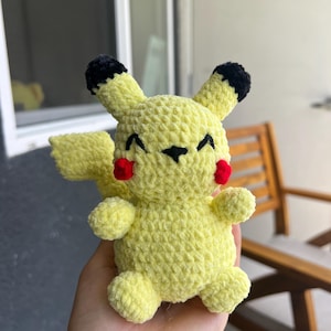 Pikachu Crochet Plushy
