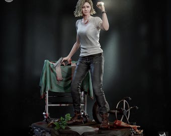 Grace Ashcroft Resident Evil Requiem-figuur | 3D-geprint | Animemodel | Harsfiguur