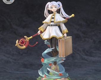 Frieren • Frieren : Beyond Journey's End • Modèle d'anime • Figurine en résine imprimée en 3D • Kit de garage