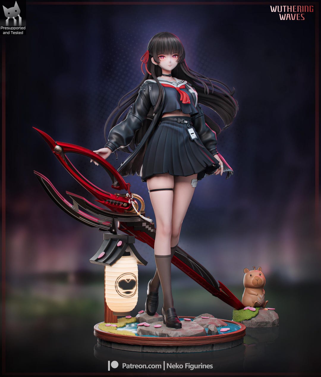 Chisa Wuthering Waves Figure | 3D Printed | Anime Model | Resin Figure ...