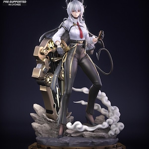 Zani Wuthering Waves Figur | 3D Gedruckt | Anime Model | Harz-Figur