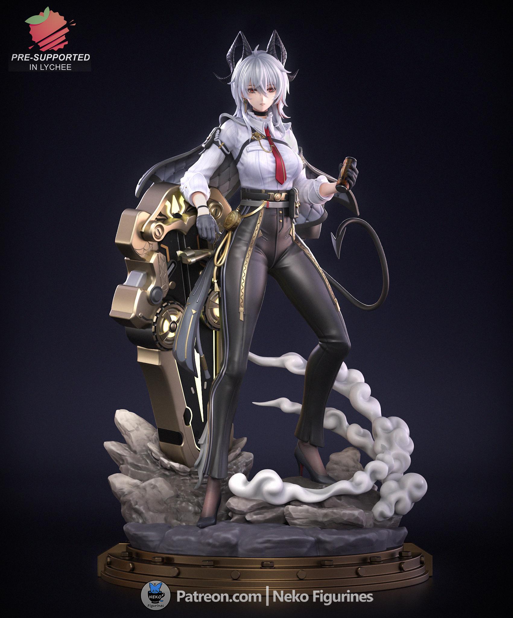 Zani Wuthering Waves Figure | 3D Printed | Anime Model | Resin