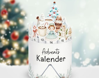 Modello per calendario dell'avvento Duplo Mini - Regalo di Natale fai da te (download digitale)