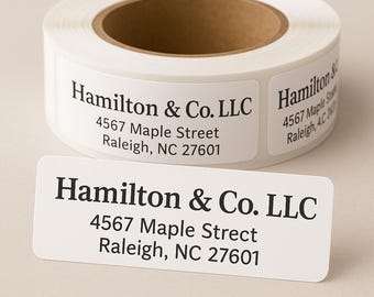 Return Address Labels Rolls, Personalized Address Labels, Business Address Labels