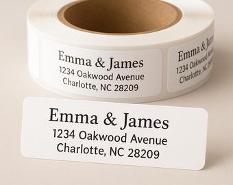 Return Address Labels Rolls, Personalized Address Labels, Wedding Address Labels Stickers