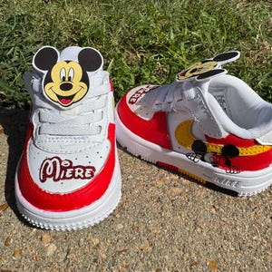 Custom Nike Air Force 1 | Kids Cartoon | Hand Painted Sneakers | Personalized Nike Shoes AF1 | Custom Kicks Toddler/Kids/Men/Women