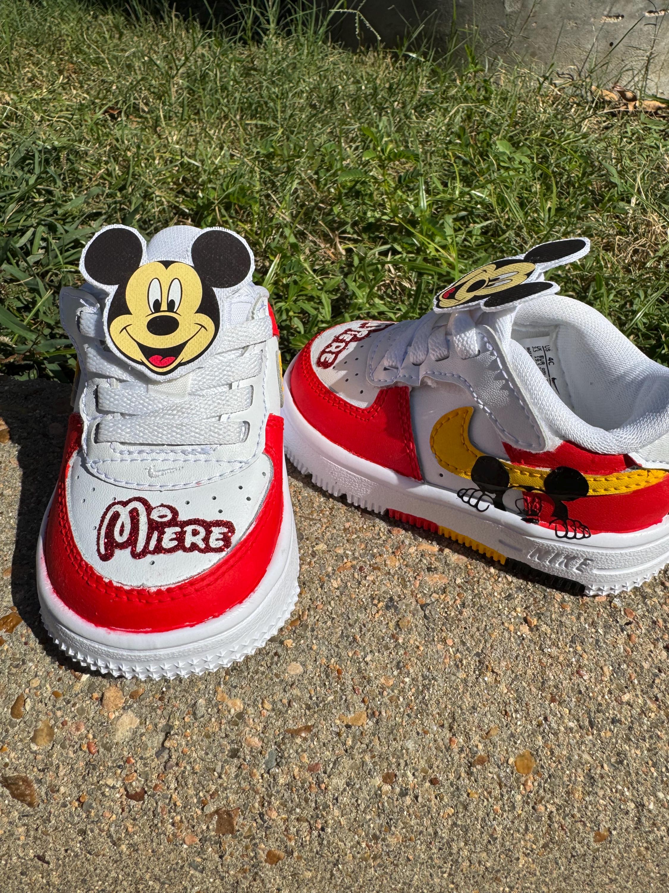 Kids Shoes Nike Milestones Shoes Velcro Colour Blocked Casual Anti