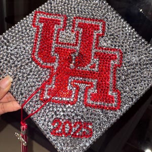 Rhinestone Graduation Cap Topper